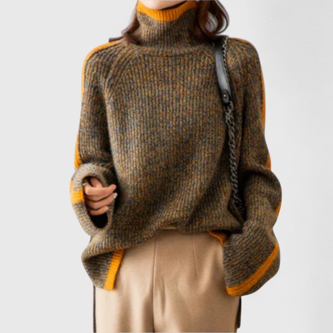 Breseis - Vintage Sweter z Golfem