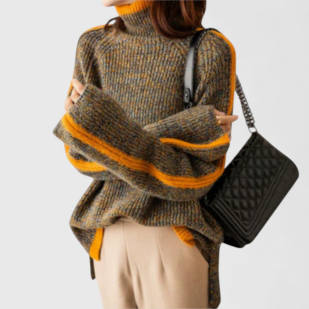 Breseis - Vintage Sweter z Golfem