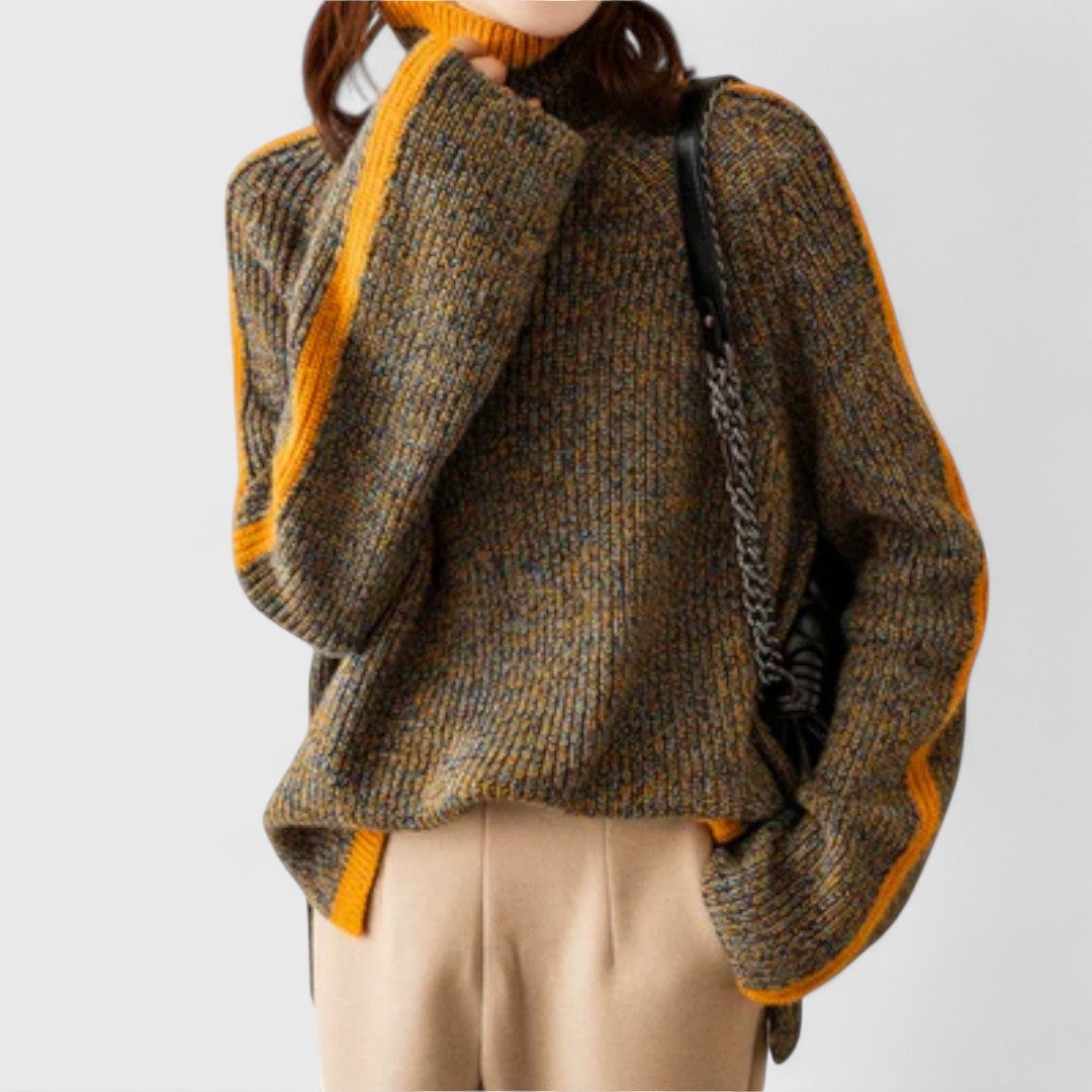 Breseis - Vintage Sweter z Golfem