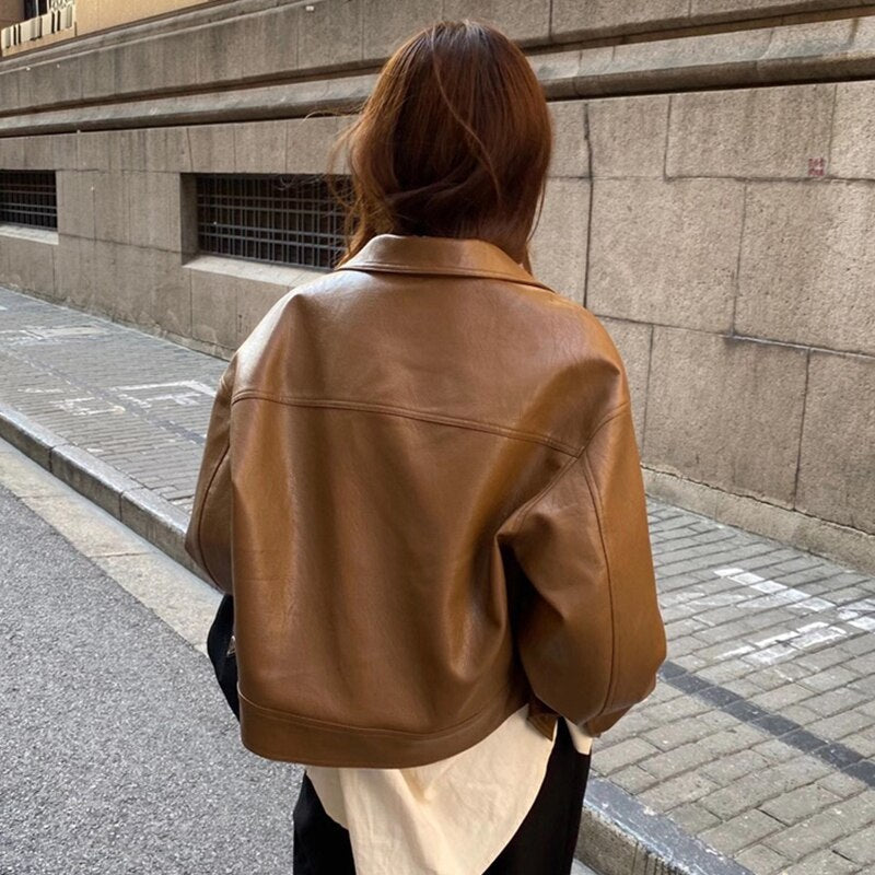 Stylowa Kurtka Damska Boxy z Minimalistycznym Designem | Komfort i Modny Krój 2