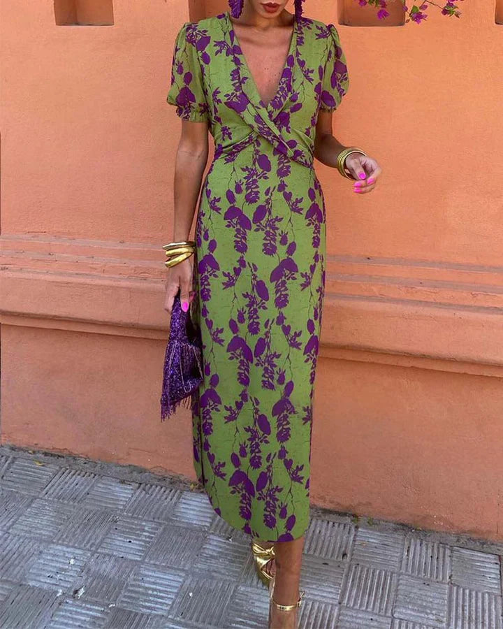YESENIA | Elegancka Sukienka Kwiatowa