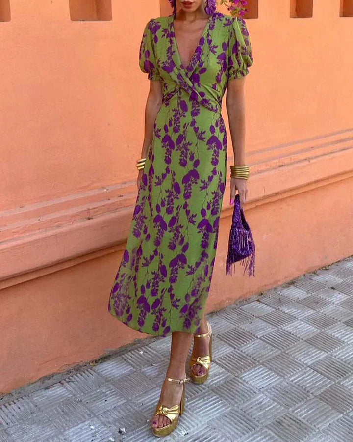YESENIA | Elegancka Sukienka Kwiatowa