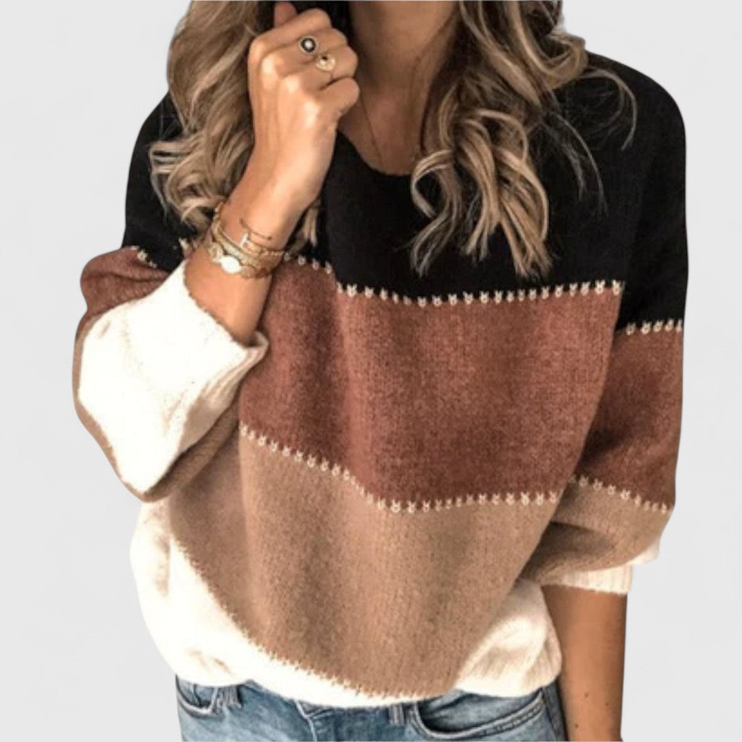 Elisa - Sweter Casual i Przytulny